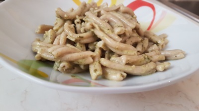 casarecce al pesto 