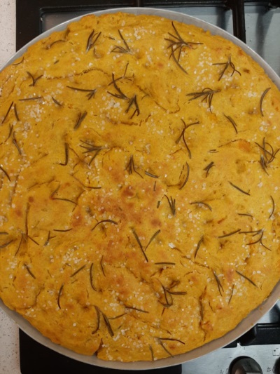 Focaccia alla zucca 