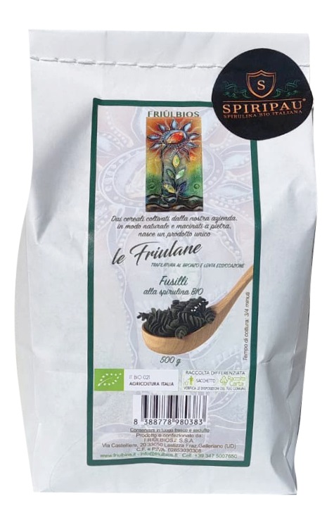 Fusilli alla Spirulina Bio