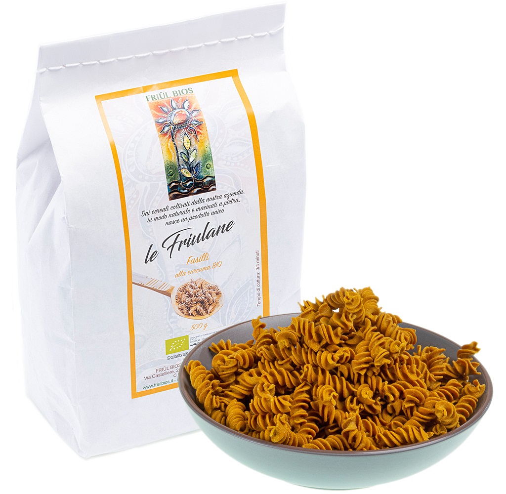 Fusilli
alla Curcuma Bio